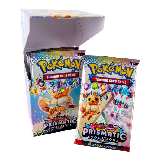 Pokemon Trading Card Games Scarlet Violet 8.5 Prismatic Evolution Booster Bundle
